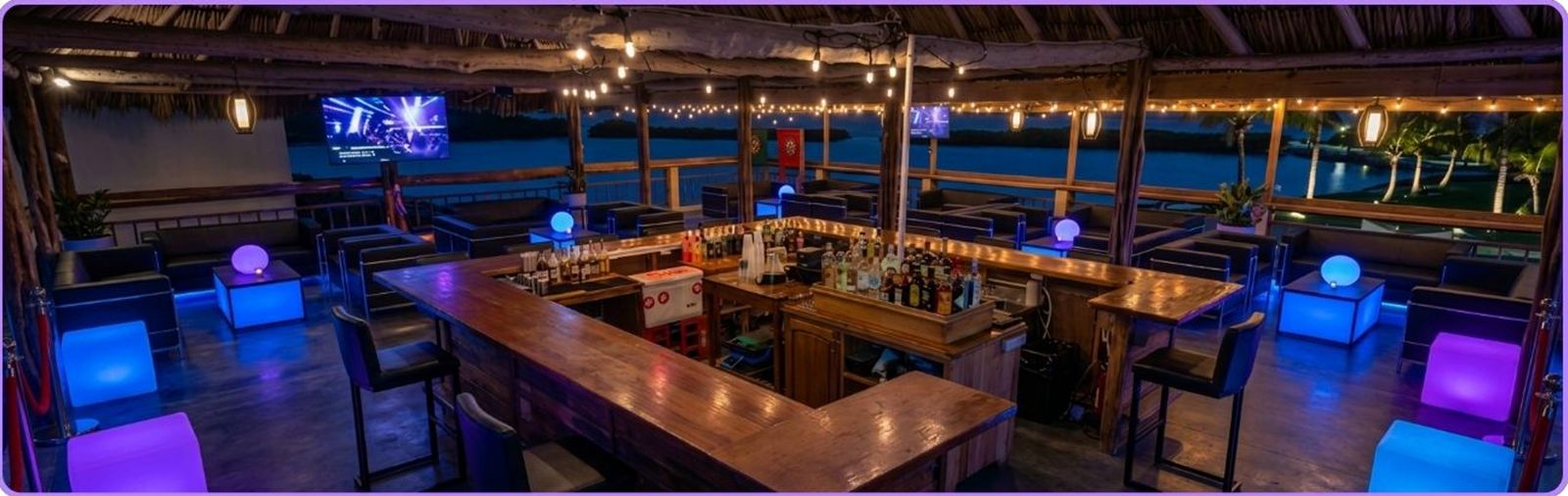 The VIP Lounge at Crocs Sunset Sports Bar & Grill